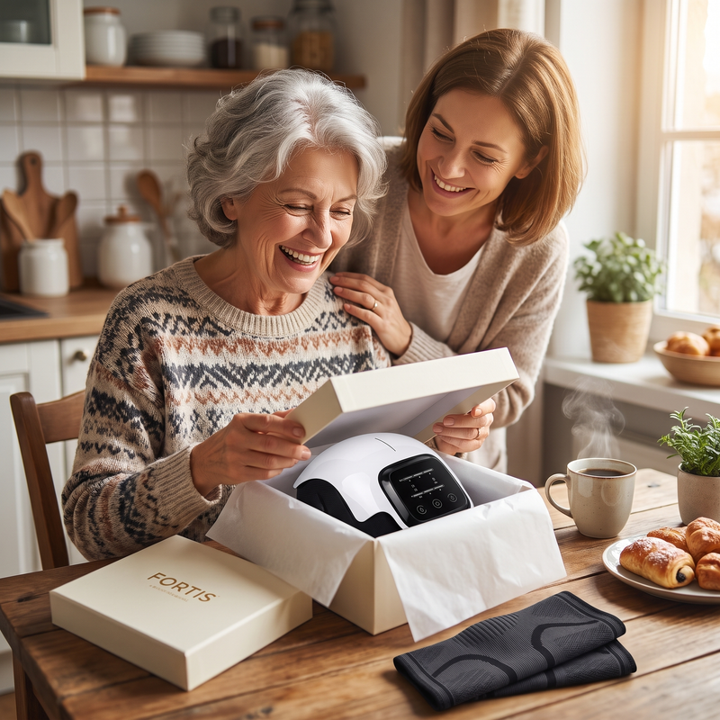 Opening the FORTIS gift set