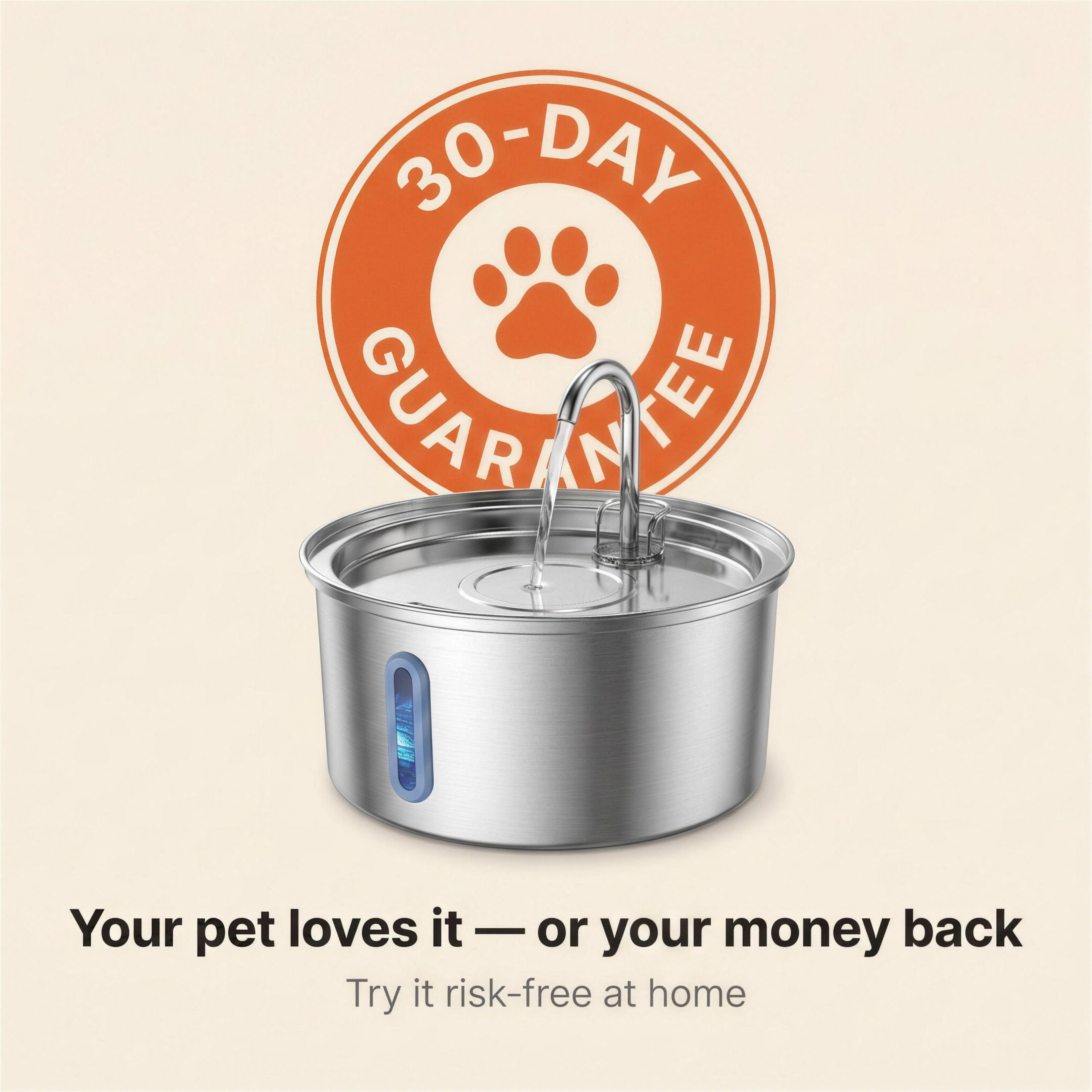 30-day guarantee — your pet loves it or your money back